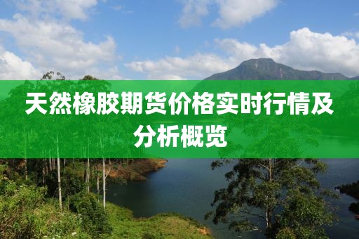 天然橡胶期货价格实时行情及分析概览
