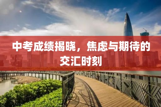 中考成绩揭晓，焦虑与期待的交汇时刻