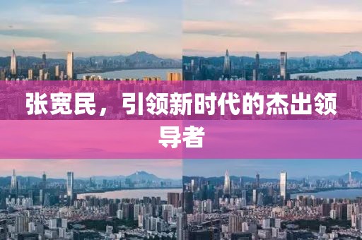 张宽民，引领新时代的杰出领导者