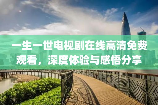 一生一世电视剧在线高清免费观看，深度体验与感悟分享