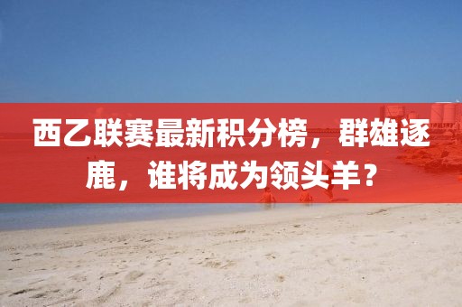 西乙联赛最新积分榜，群雄逐鹿，谁将成为领头羊？