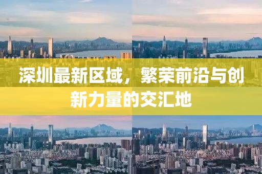 深圳最新区域，繁荣前沿与创新力量的交汇地