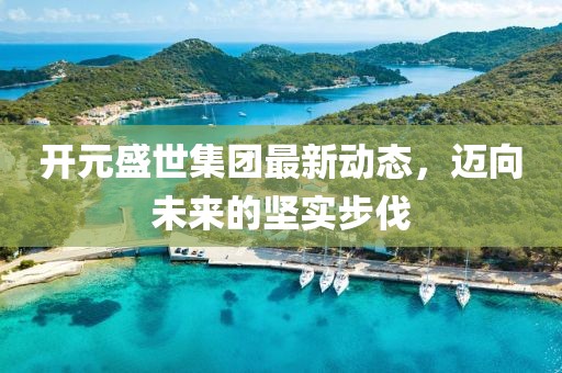 开元盛世集团最新动态，迈向未来的坚实步伐