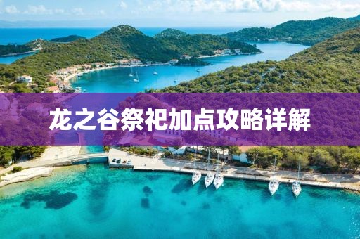 龙之谷祭祀加点攻略详解