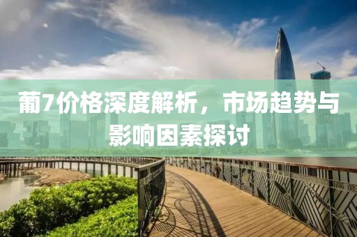 葡7价格深度解析，市场趋势与影响因素探讨