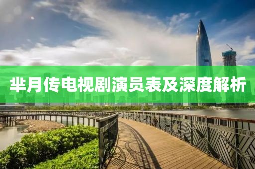 芈月传电视剧演员表及深度解析
