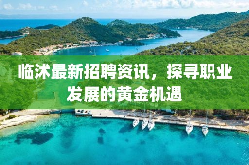 临沭最新招聘资讯，探寻职业发展的黄金机遇