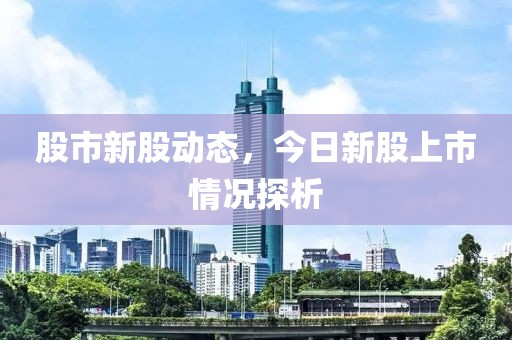 股市新股动态，今日新股上市情况探析