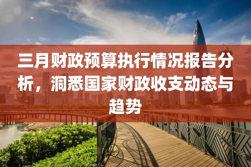 三月财政预算执行情况报告分析，洞悉国家财政收支动态与趋势