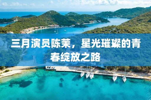 三月演员陈茉，星光璀璨的青春绽放之路