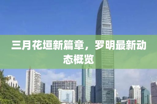 三月花垣新篇章，罗明最新动态概览