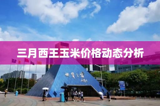 三月西王玉米价格动态分析
