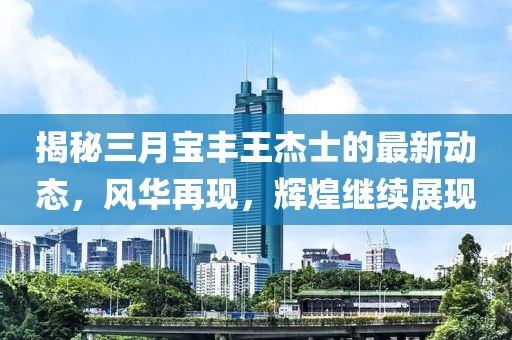 揭秘三月宝丰王杰士的最新动态，风华再现，辉煌继续展现
