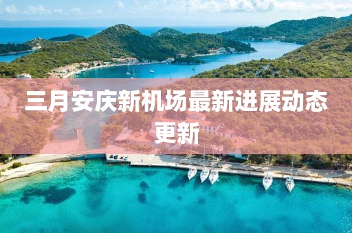 三月安庆新机场最新进展动态更新