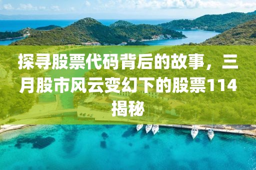 探寻股票代码背后的故事，三月股市风云变幻下的股票114揭秘