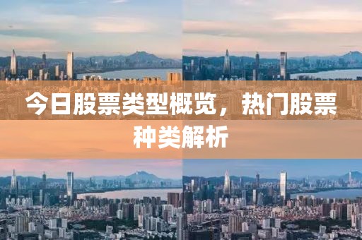 今日股票类型概览，热门股票种类解析