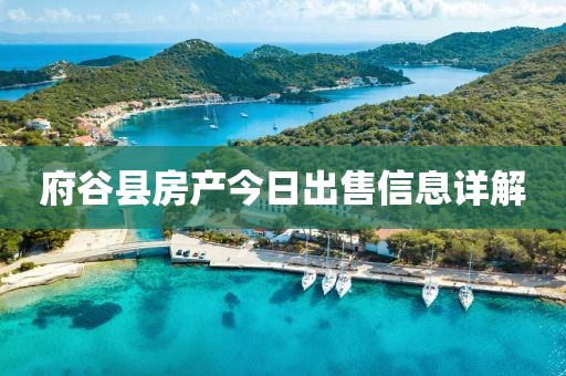 府谷县房产今日出售信息详解