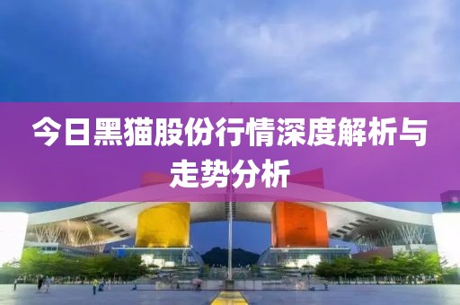 今日黑猫股份行情深度解析与走势分析