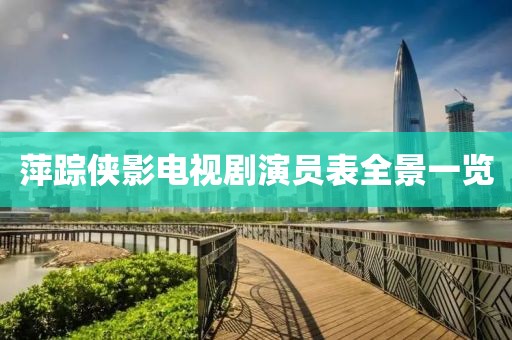 萍踪侠影电视剧演员表全景一览