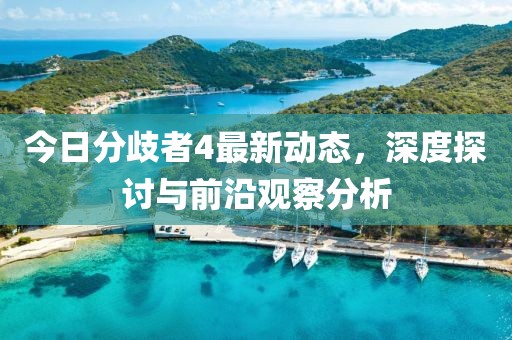 今日分歧者4最新动态，深度探讨与前沿观察分析
