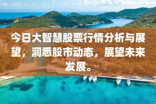 今日大智慧股票行情分析与展望，洞悉股市动态，展望未来发展。