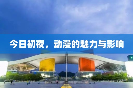 今日初夜，动漫的魅力与影响