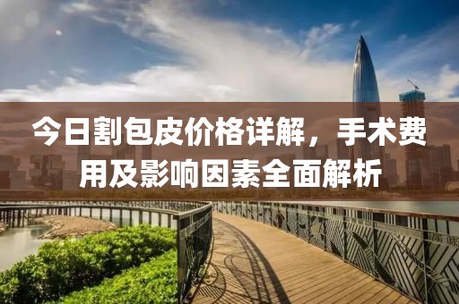 今日割包皮价格详解，手术费用及影响因素全面解析