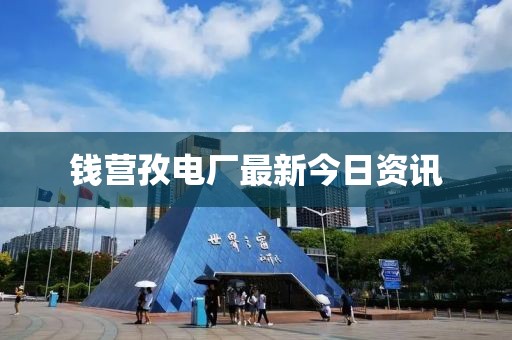 钱营孜电厂最新今日资讯