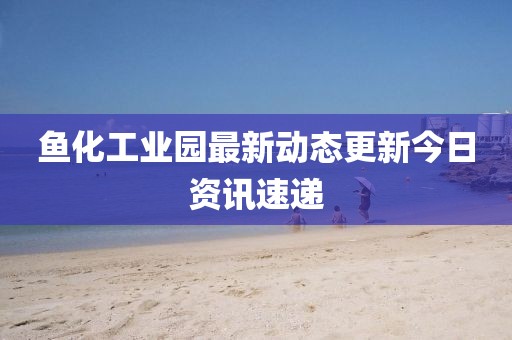 鱼化工业园最新动态更新今日资讯速递