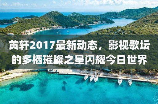 黄轩2017最新动态，影视歌坛的多栖璀璨之星闪耀今日世界