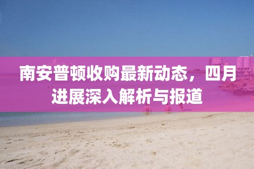 南安普顿收购最新动态，四月进展深入解析与报道