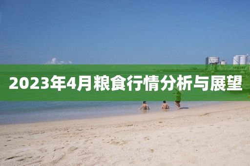2023年4月粮食行情分析与展望