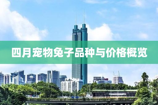 四月宠物兔子品种与价格概览