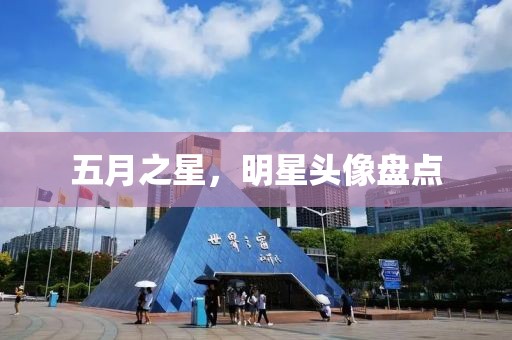 五月之星，明星头像盘点