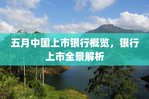 五月中国上市银行概览，银行上市全景解析