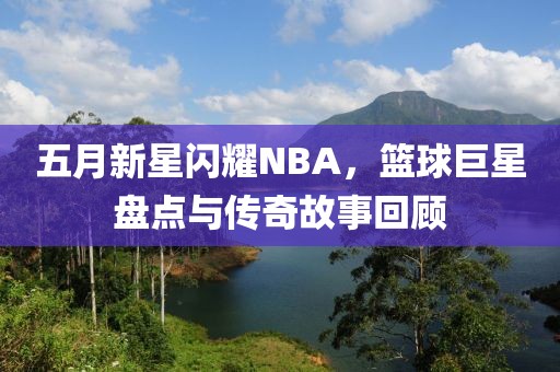 五月新星闪耀NBA，篮球巨星盘点与传奇故事回顾