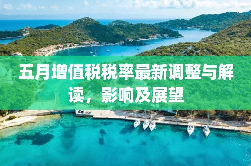 五月增值税税率最新调整与解读，影响及展望