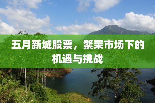 五月新城股票，繁荣市场下的机遇与挑战