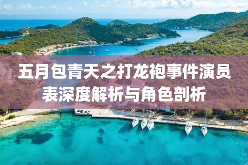 五月包青天之打龙袍事件演员表深度解析与角色剖析