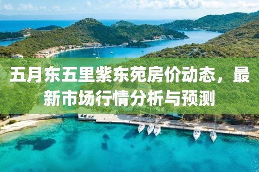 五月东五里紫东苑房价动态，最新市场行情分析与预测