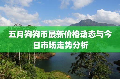 五月狗狗币最新价格动态与今日市场走势分析