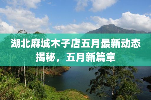 湖北麻城木子店五月最新动态揭秘，五月新篇章