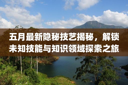 五月最新隐秘技艺揭秘，解锁未知技能与知识领域探索之旅