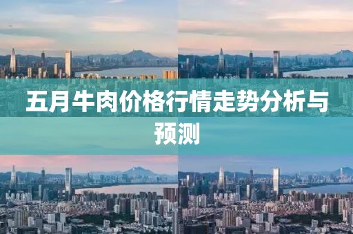 五月牛肉价格行情走势分析与预测