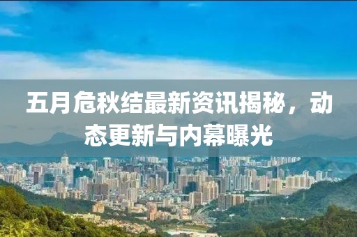 五月危秋结最新资讯揭秘，动态更新与内幕曝光