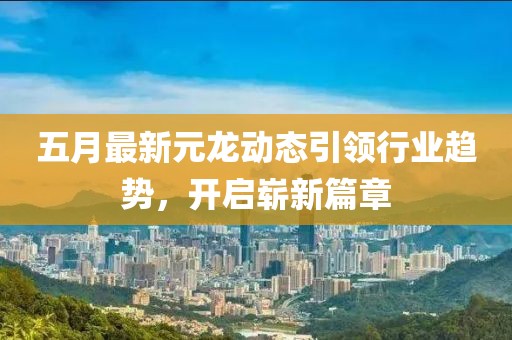 五月最新元龙动态引领行业趋势，开启崭新篇章