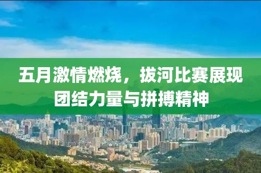 五月激情燃烧，拔河比赛展现团结力量与拼搏精神