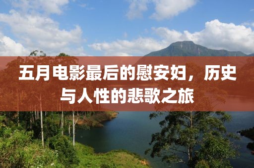 五月电影最后的慰安妇，历史与人性的悲歌之旅
