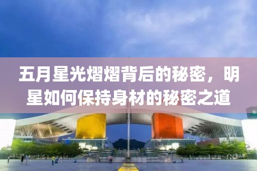 五月星光熠熠背后的秘密，明星如何保持身材的秘密之道