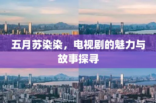 五月苏染染，电视剧的魅力与故事探寻
